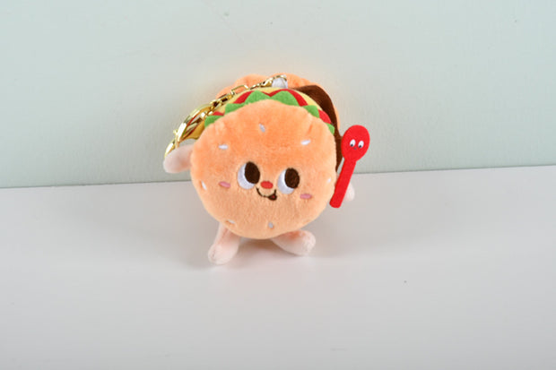 HHW09213 Hamburger Keychain