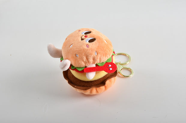 Hamburger Keychain back